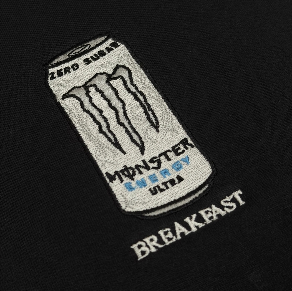 Men's Black White Monster & Zyn Hoodie & T Shirt Size XL NWT - Picture 3 of 8